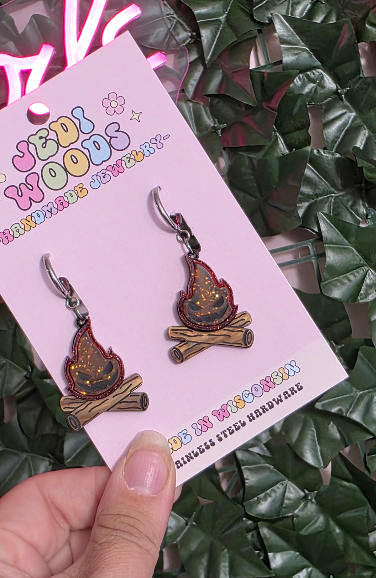 Spooky Campfire Dangles