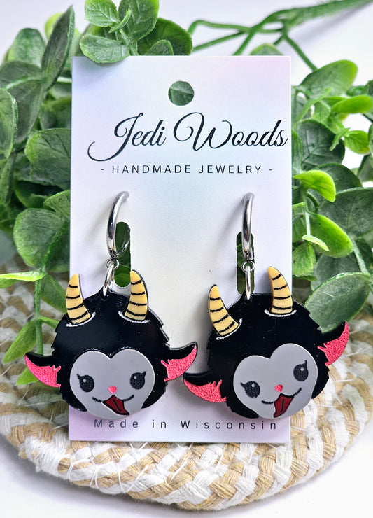 Krampus Earrings