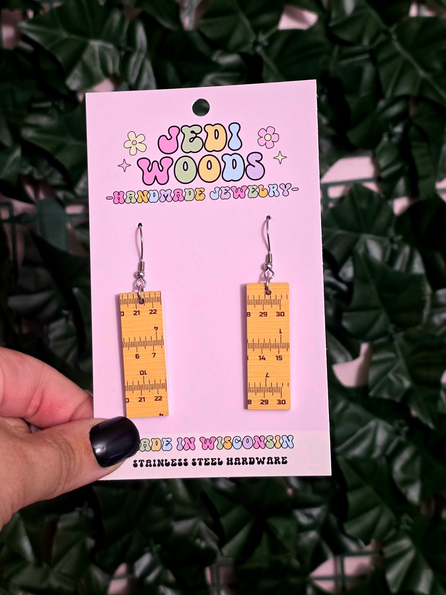 Rulers Rule! Earrings