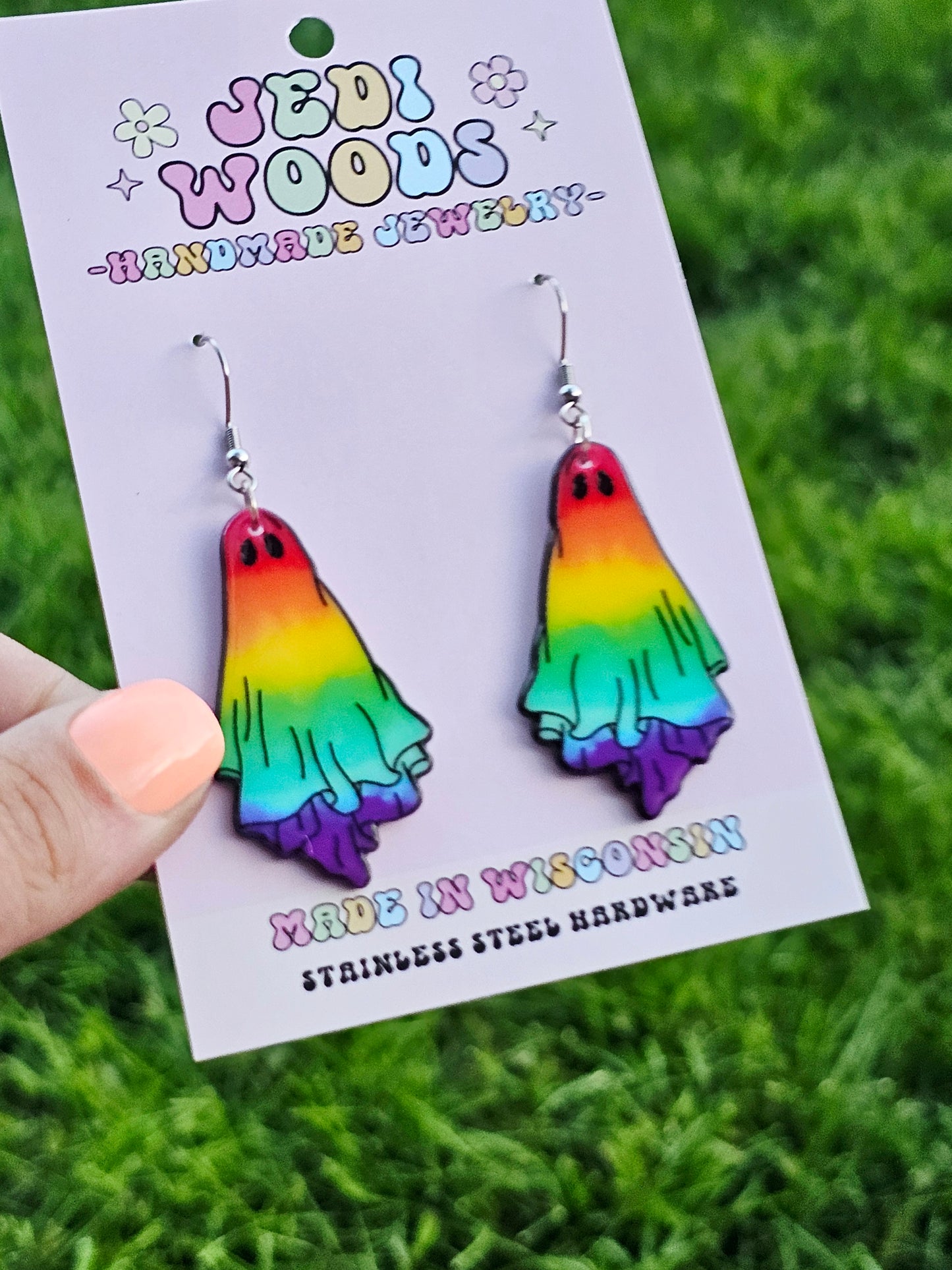Rainbow Resin Ghosts