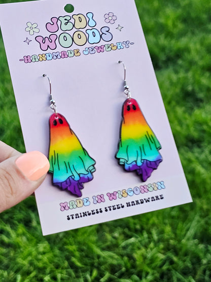 Rainbow Resin Ghosts