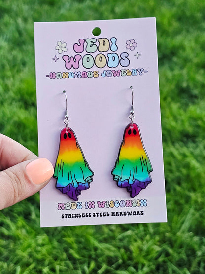 Rainbow Resin Ghosts