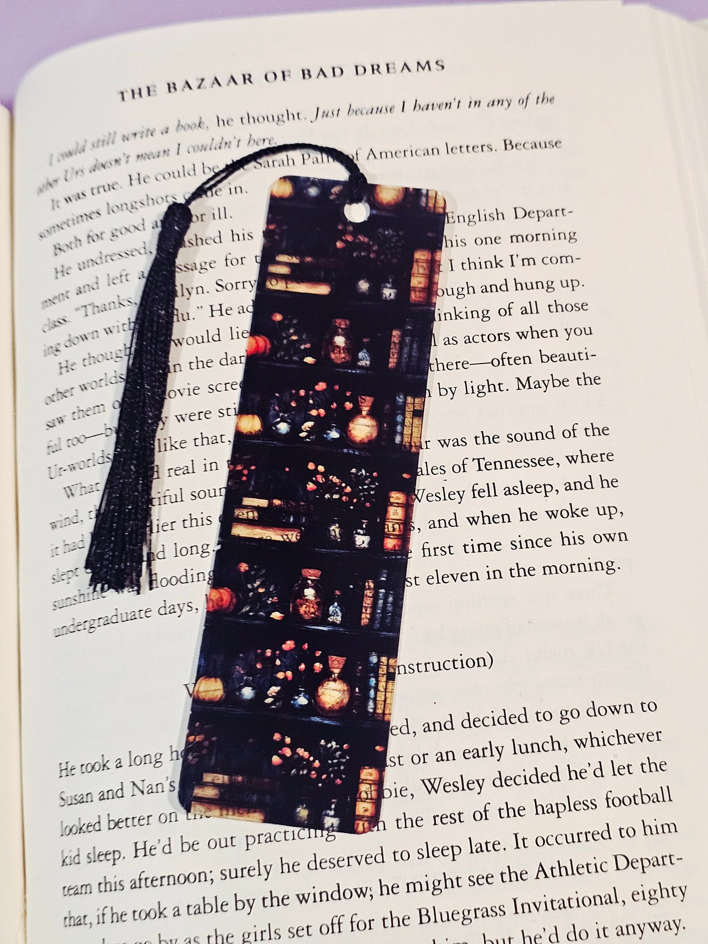 Witchy Bookshelves Bookmark