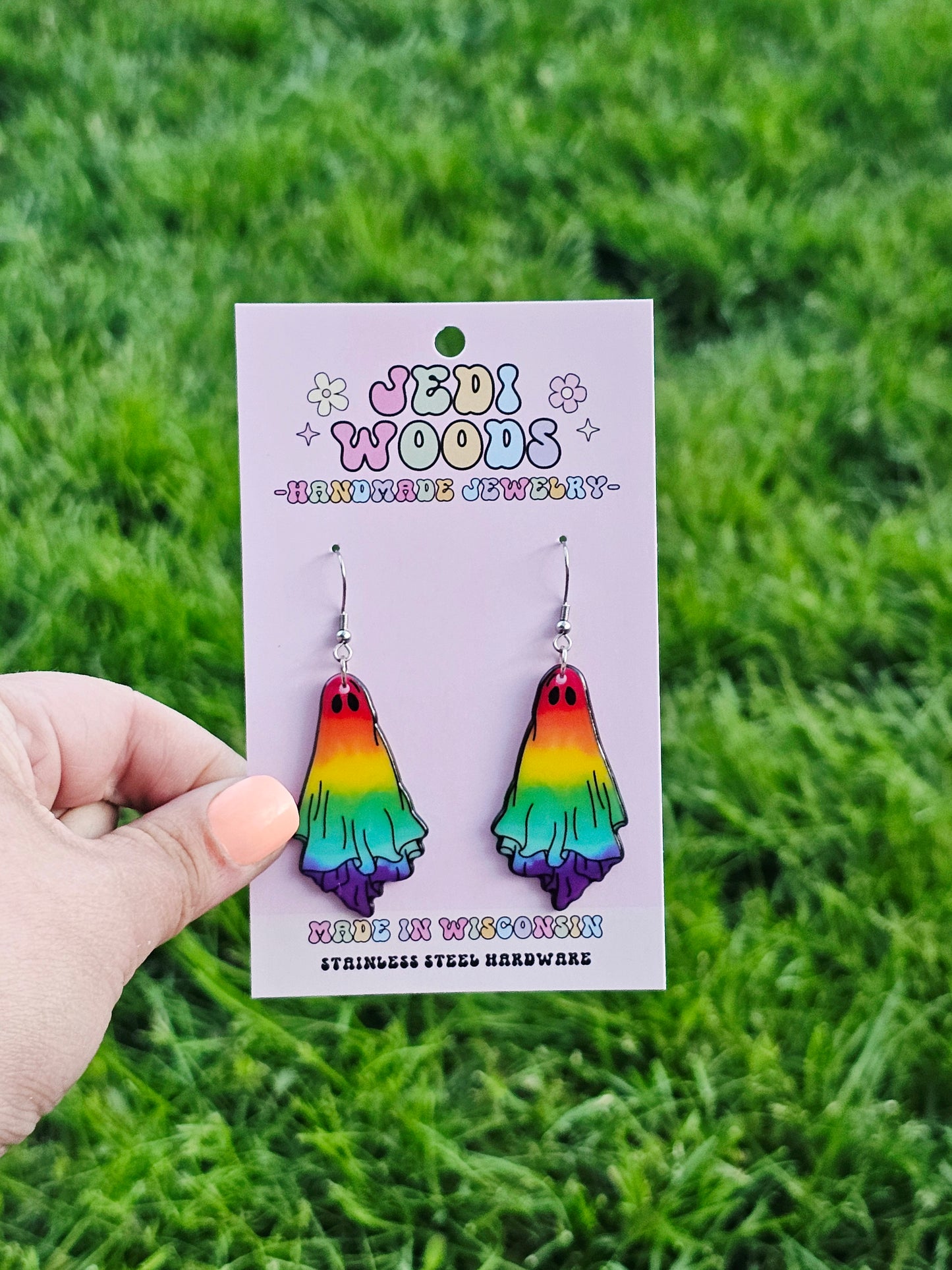 Rainbow Resin Ghosts