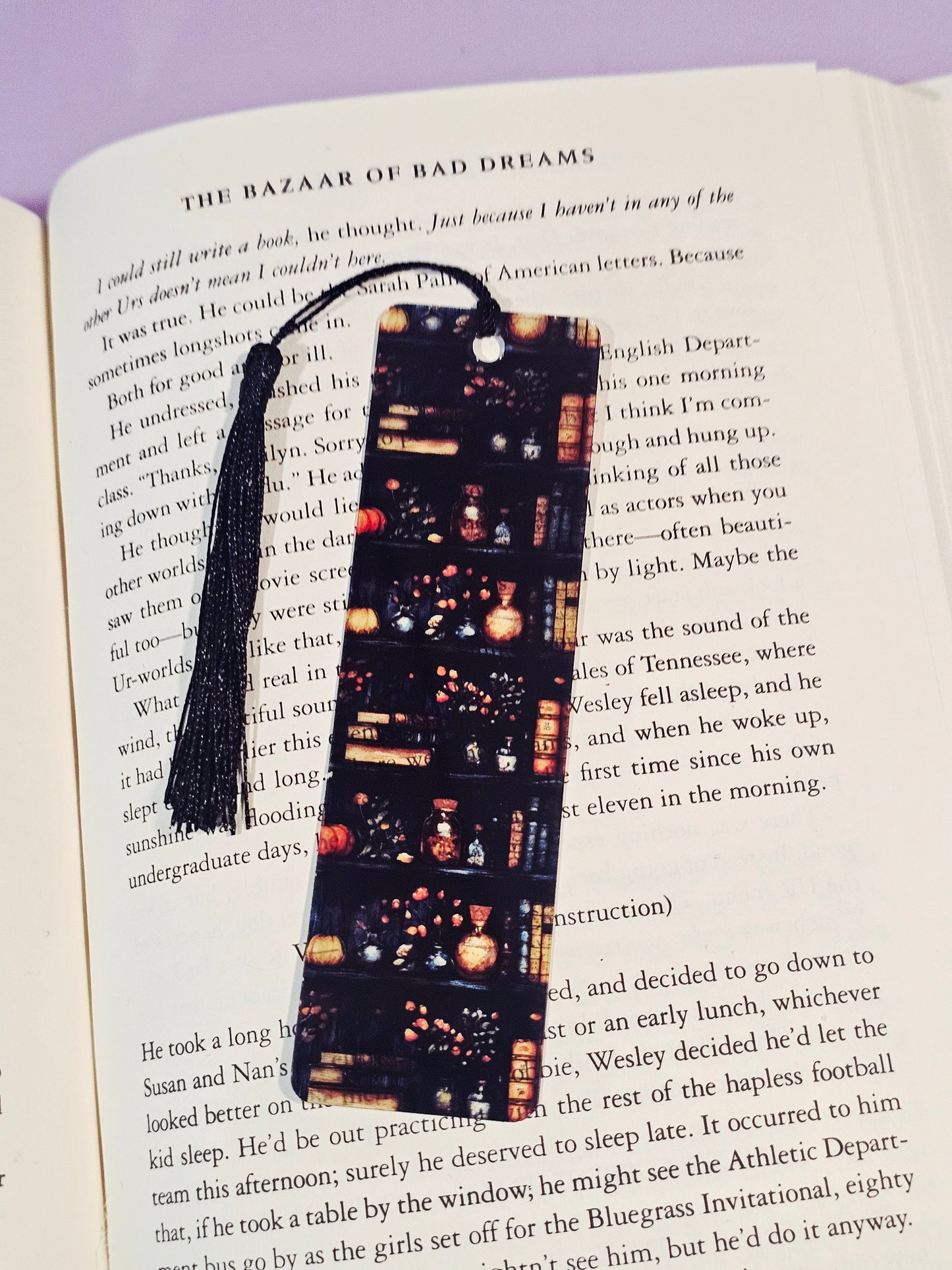 Witchy Bookshelves Bookmark