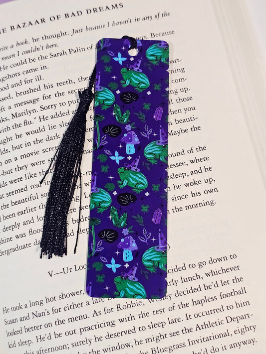 Witchy Frogs Bookmark