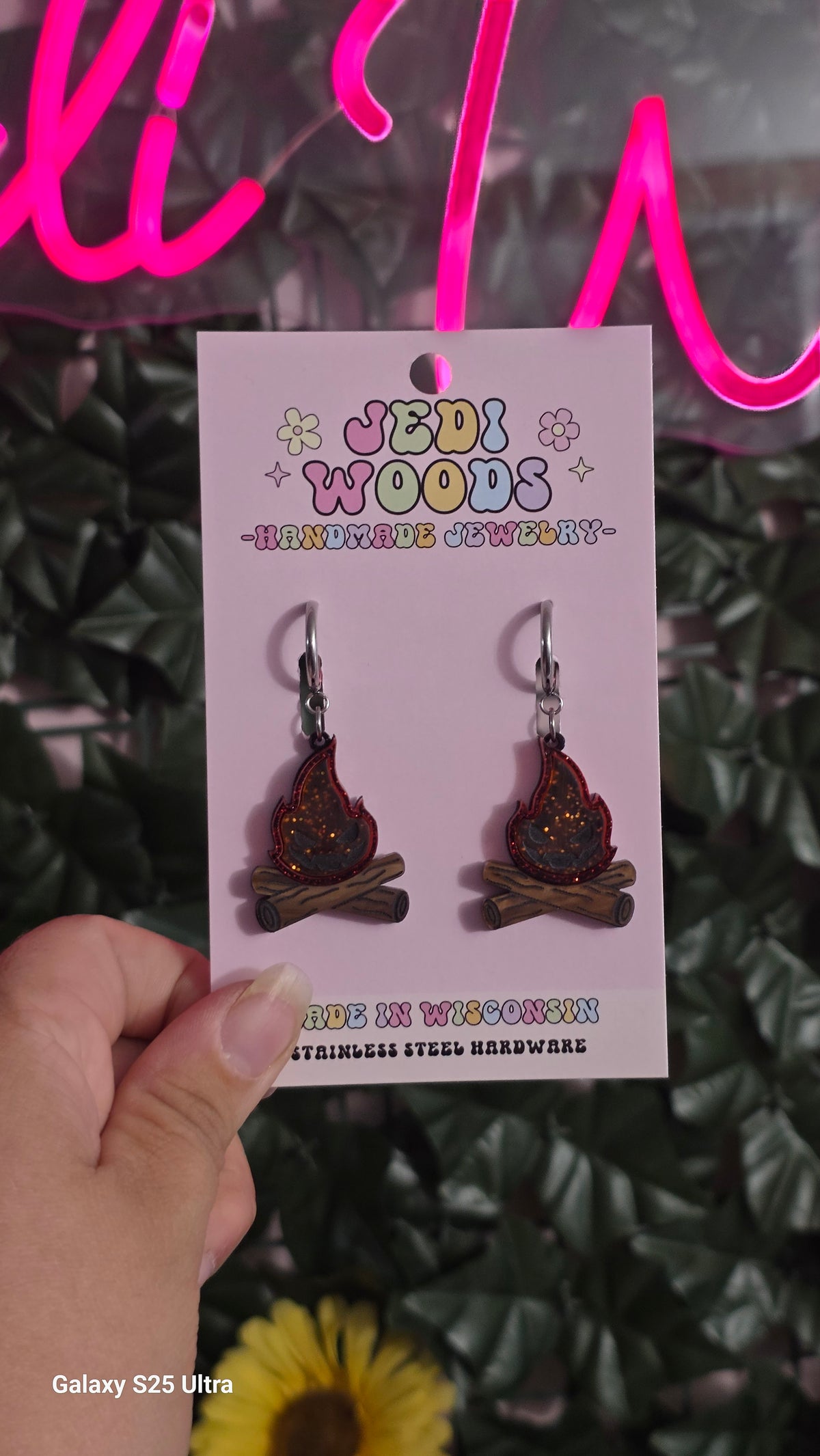Spooky Campfire Dangles
