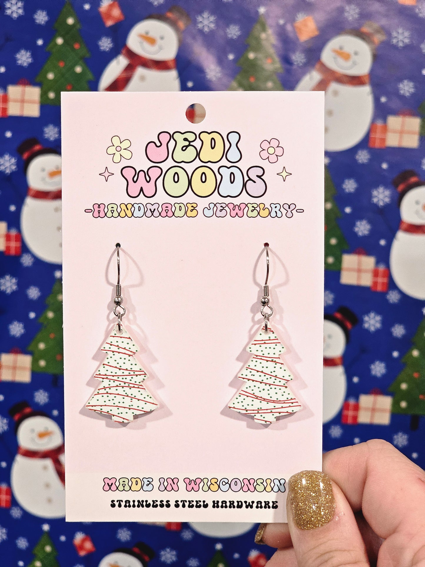 Tiktok Viral Snack Cake Christmas Tree Dangles