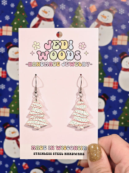 Tiktok Viral Snack Cake Christmas Tree Dangles