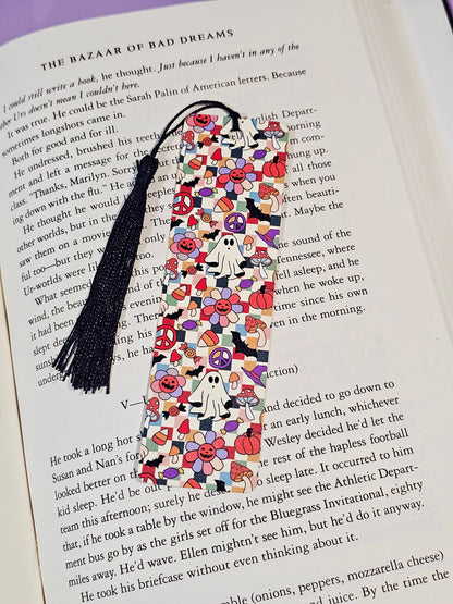 Groovy Halloween Bookmark