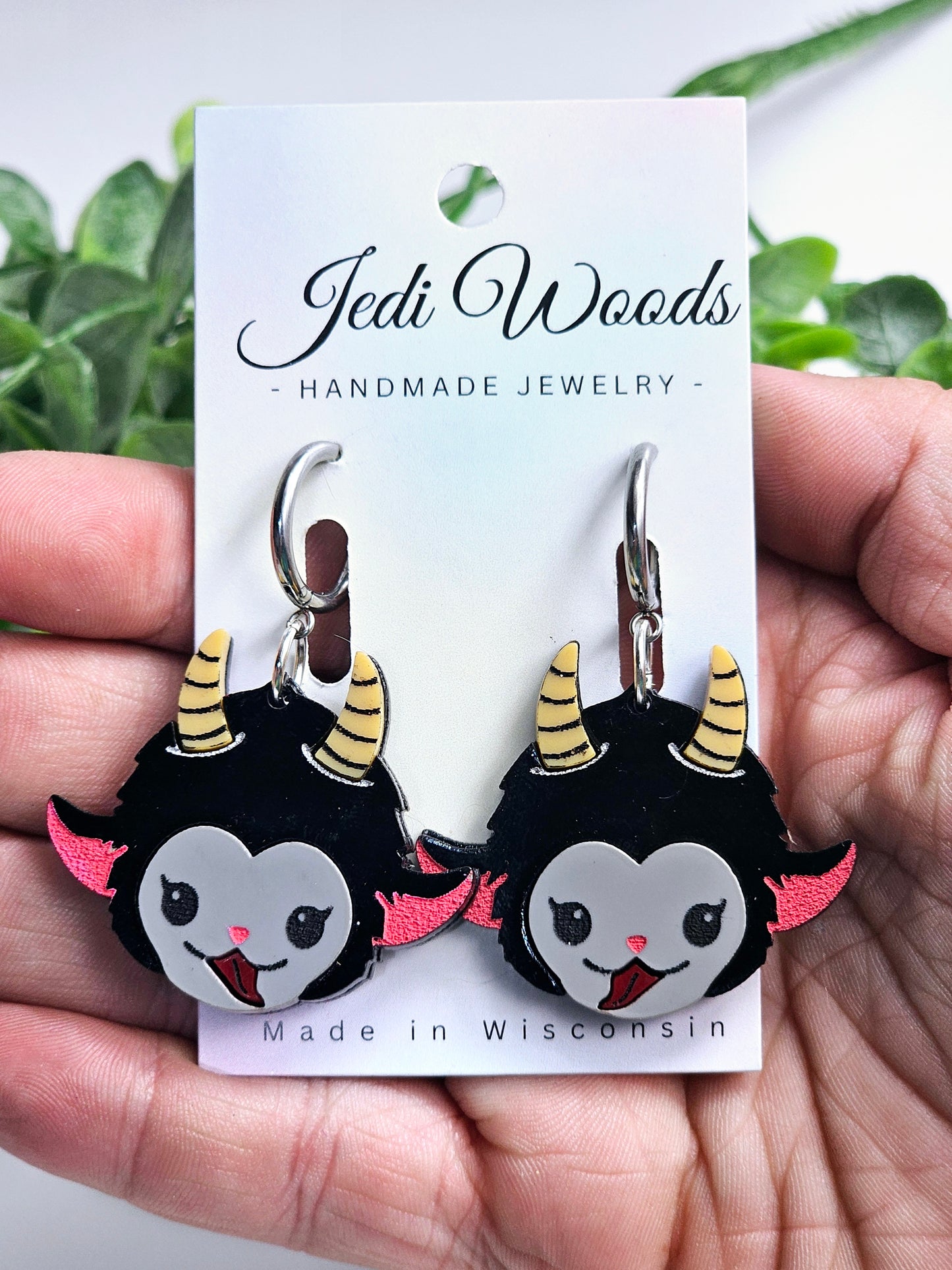 Krampus Earrings