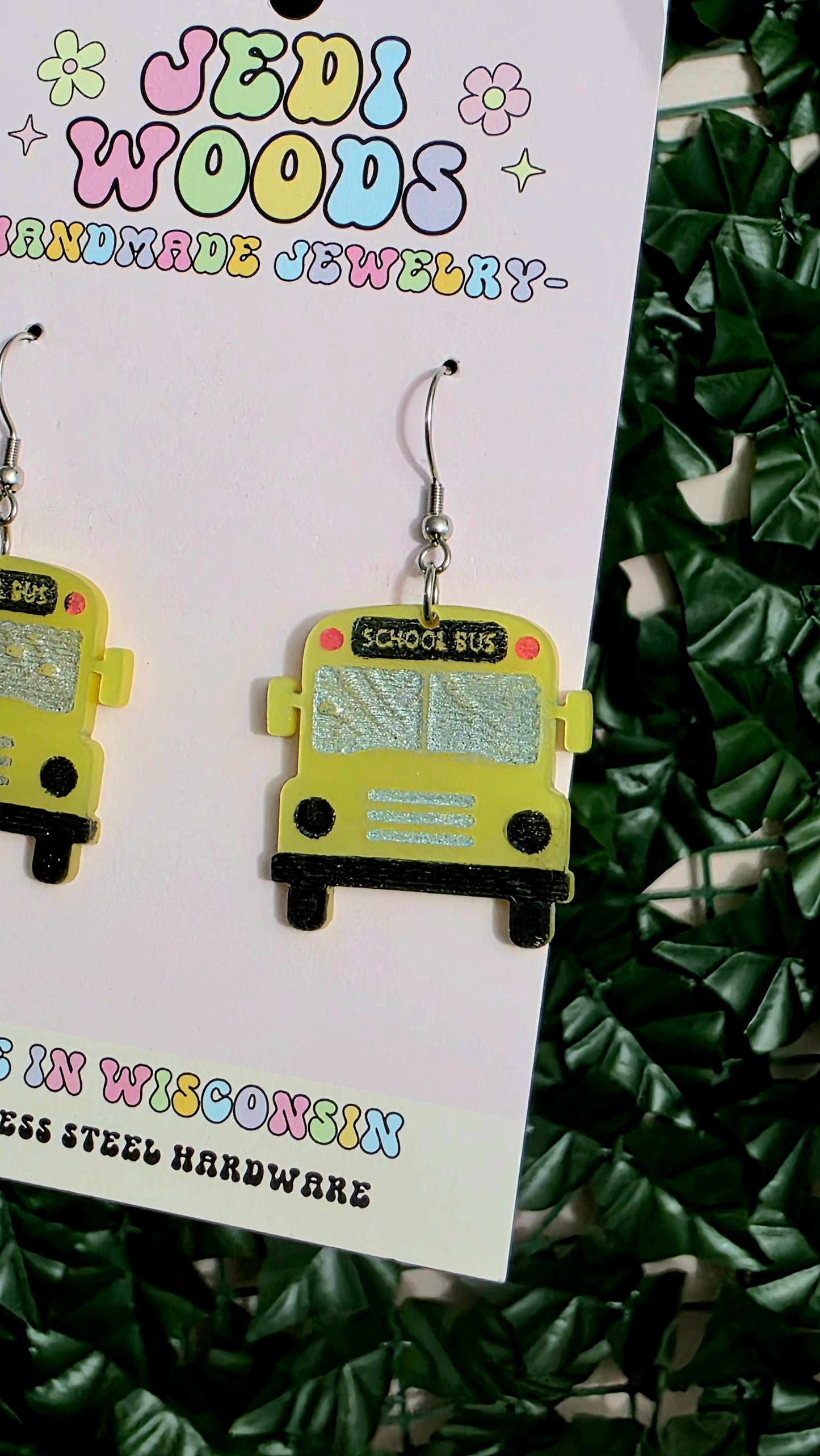 The Yellow Bus Earrings