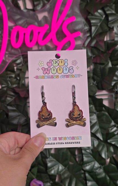 Spooky Campfire Dangles