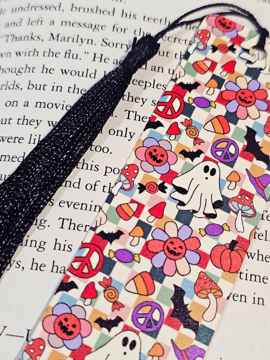 Groovy Halloween Bookmark