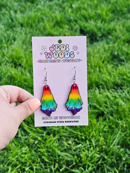 Rainbow Resin Ghosts