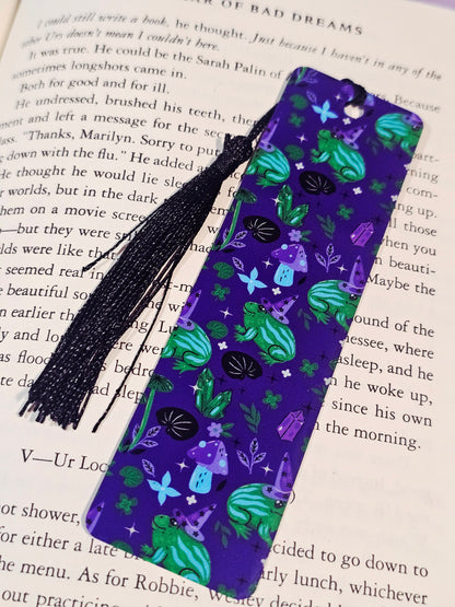 Witchy Frogs Bookmark