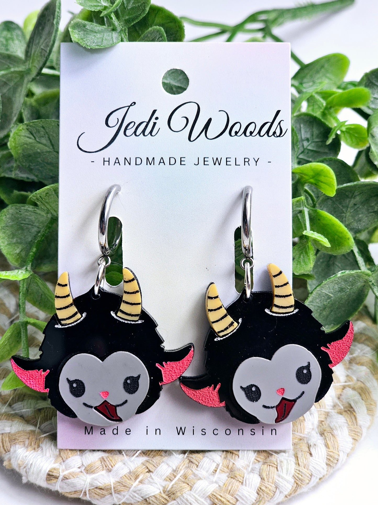 Krampus Earrings