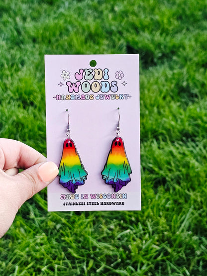 Rainbow Resin Ghosts