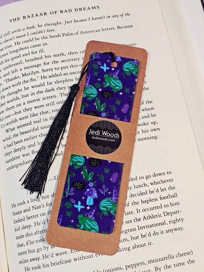 Witchy Frogs Bookmark