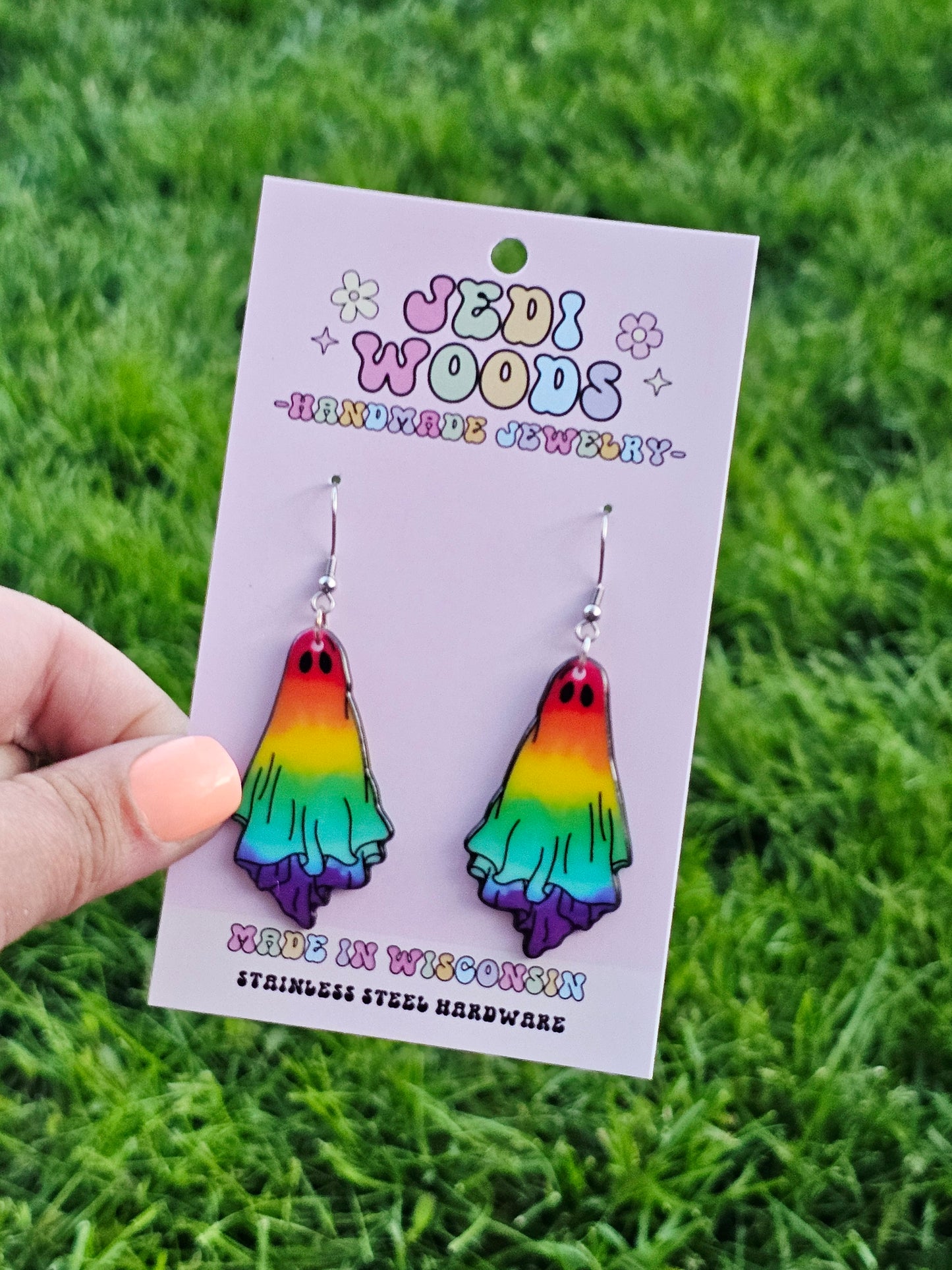 Rainbow Resin Ghosts