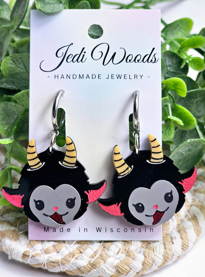 Krampus Earrings