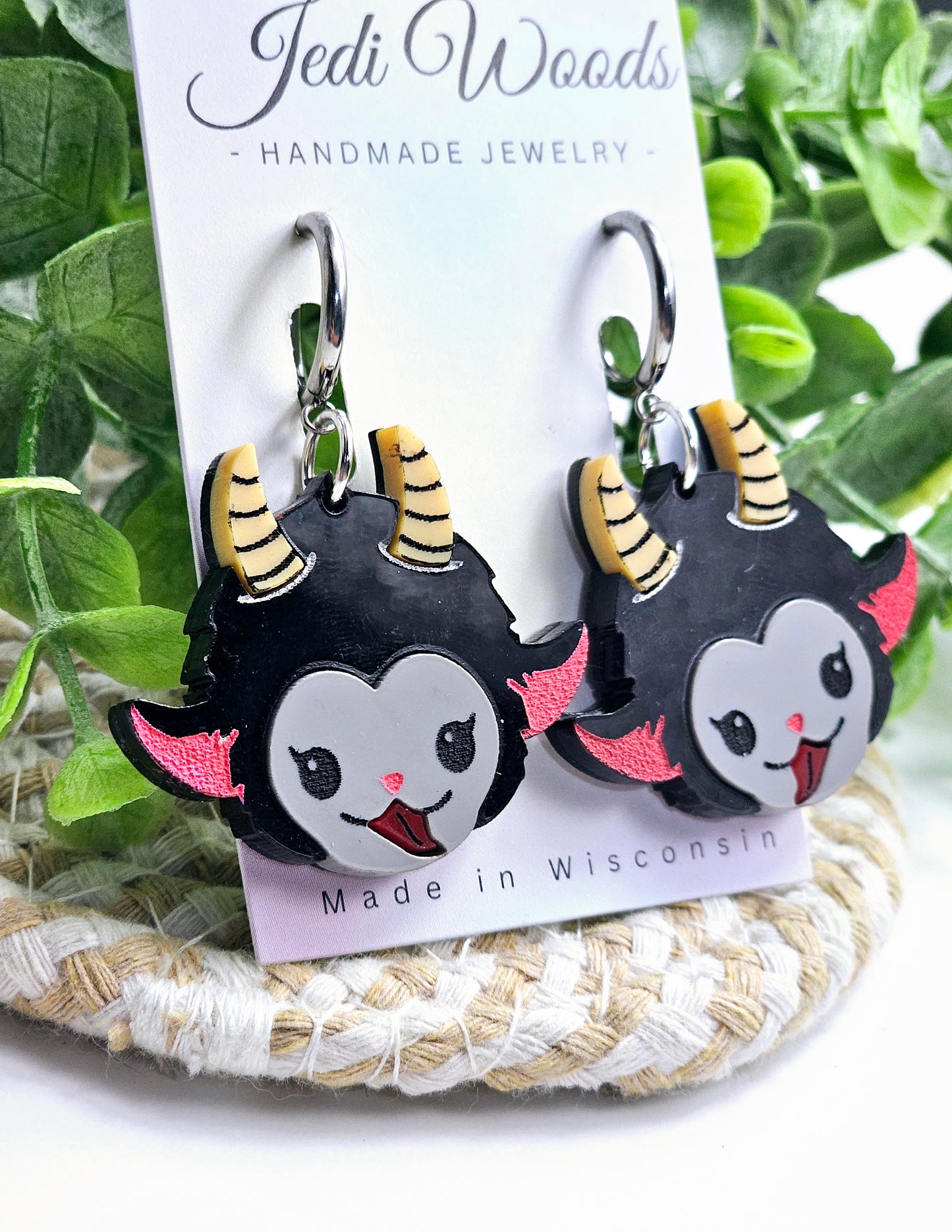 Krampus Earrings