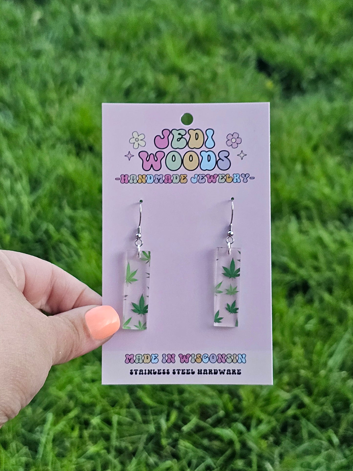 Mary Jane Bar Dangles