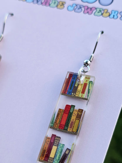 Book Bar Earrings