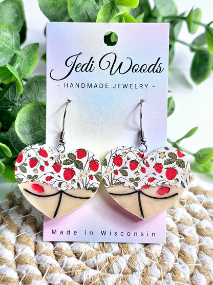 Strawberry Field Bootie Earrings