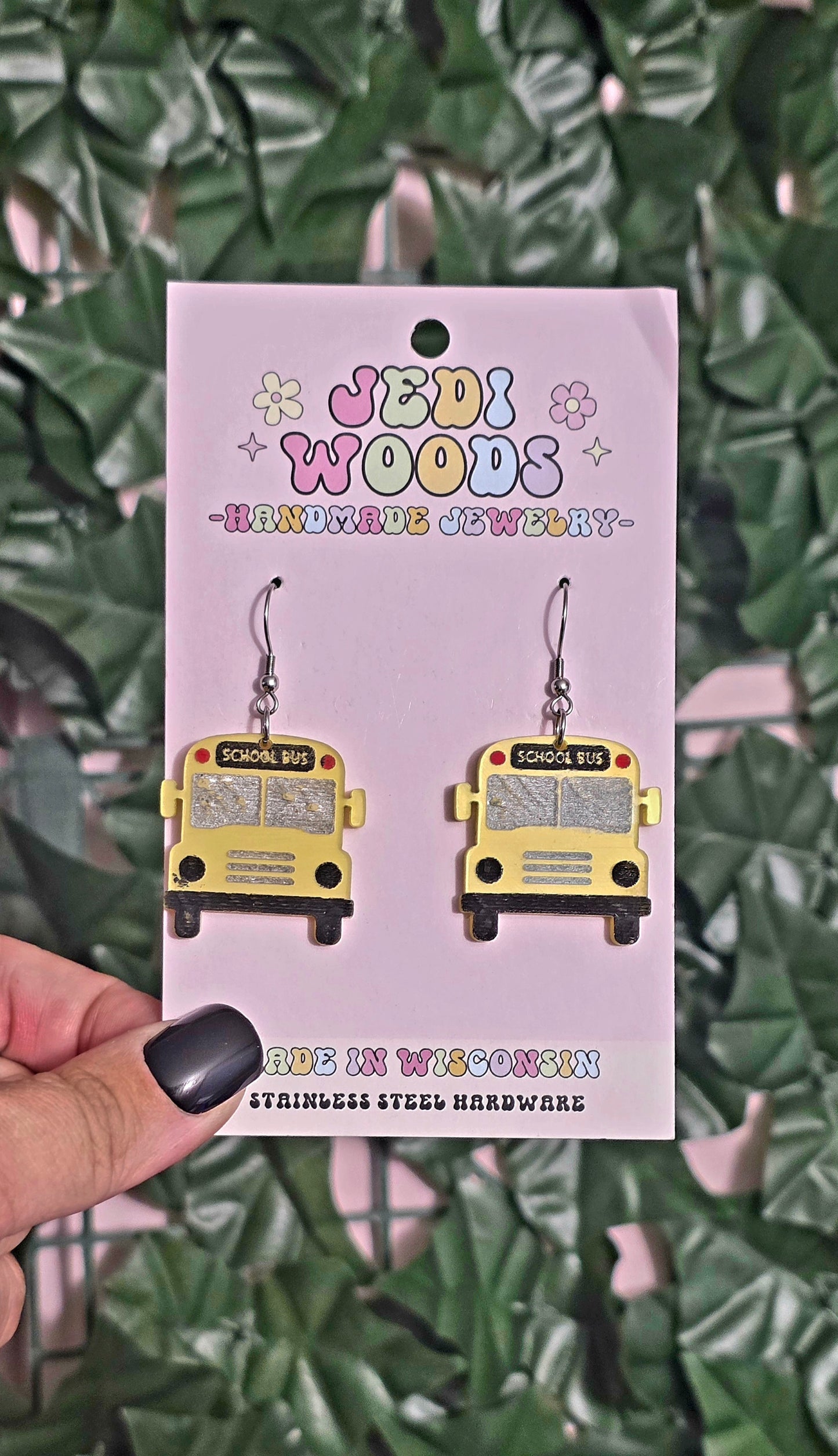 The Yellow Bus Earrings