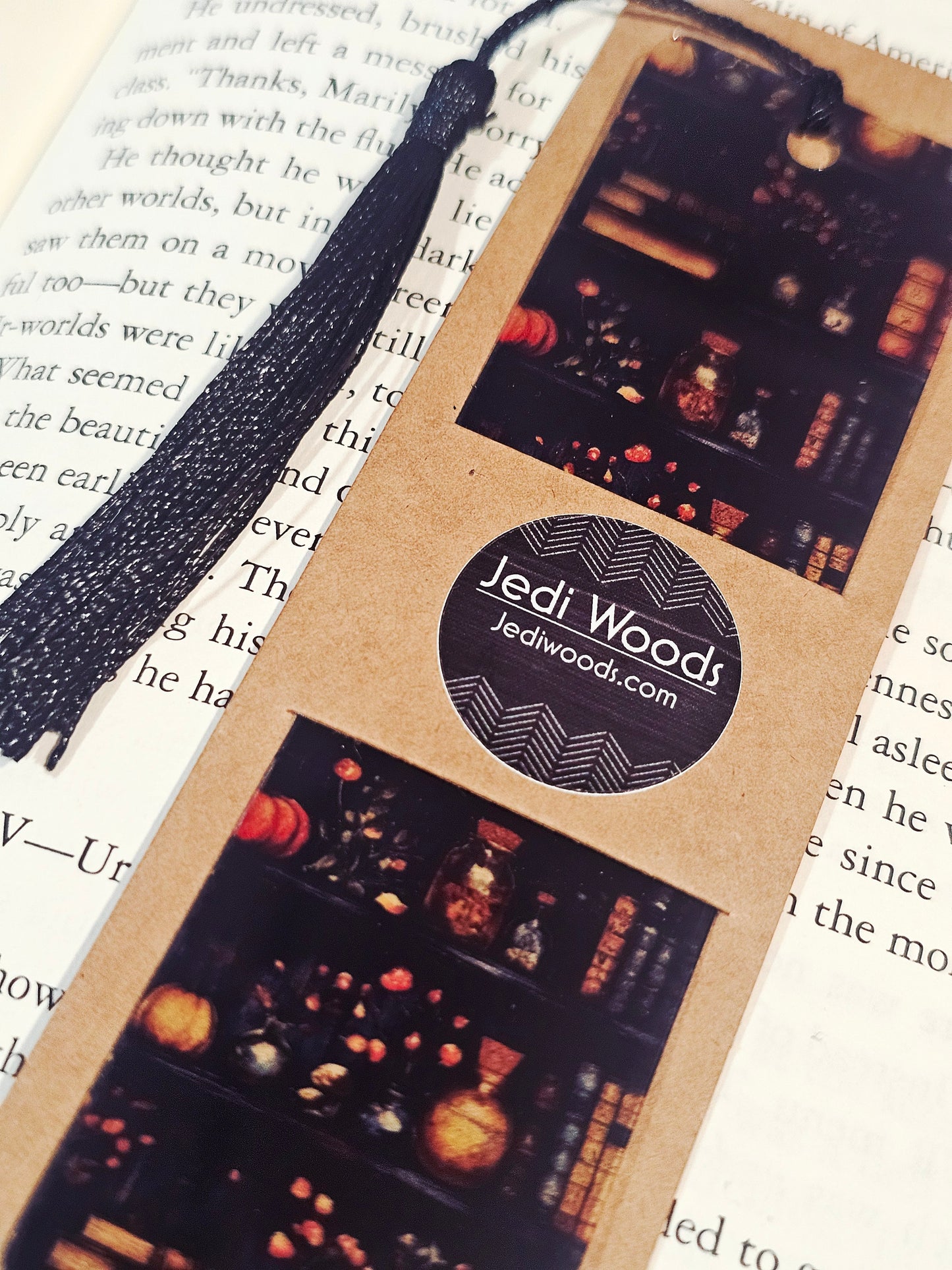 Witchy Bookshelves Bookmark