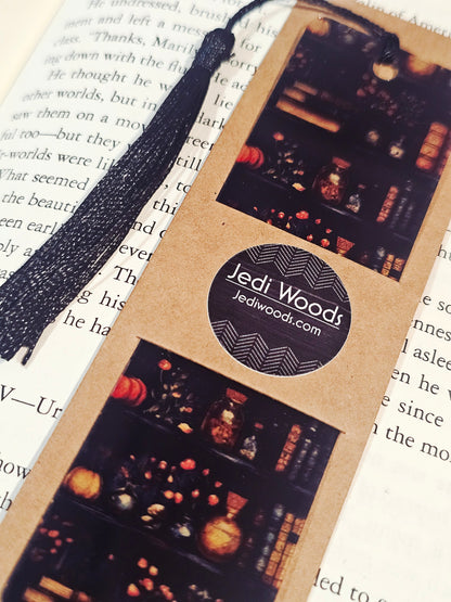 Witchy Bookshelves Bookmark