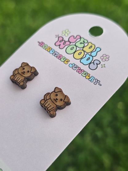 Wooden Waggin' Puppy Studs