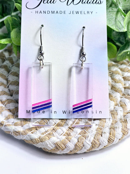 Subtle Bisexual Bar Dangles