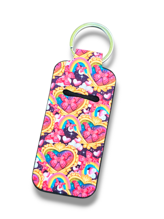 Rainbow Moths Chapstick/Lighter Holder