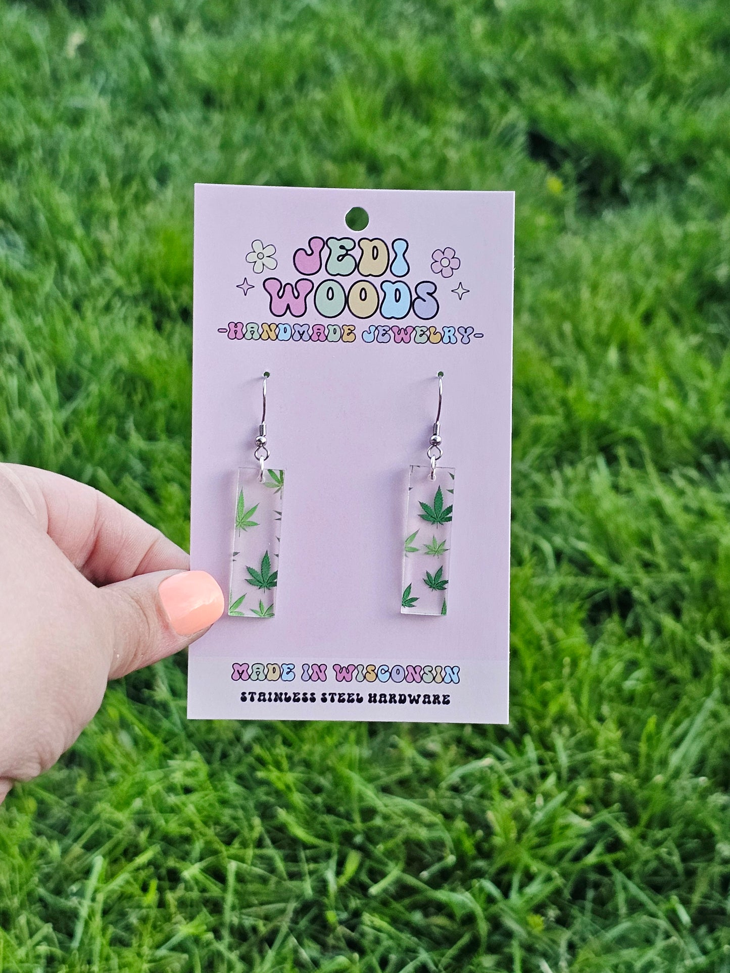 Mary Jane Bar Dangles