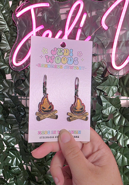 Spooky Campfire Dangles