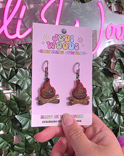 Spooky Campfire Dangles