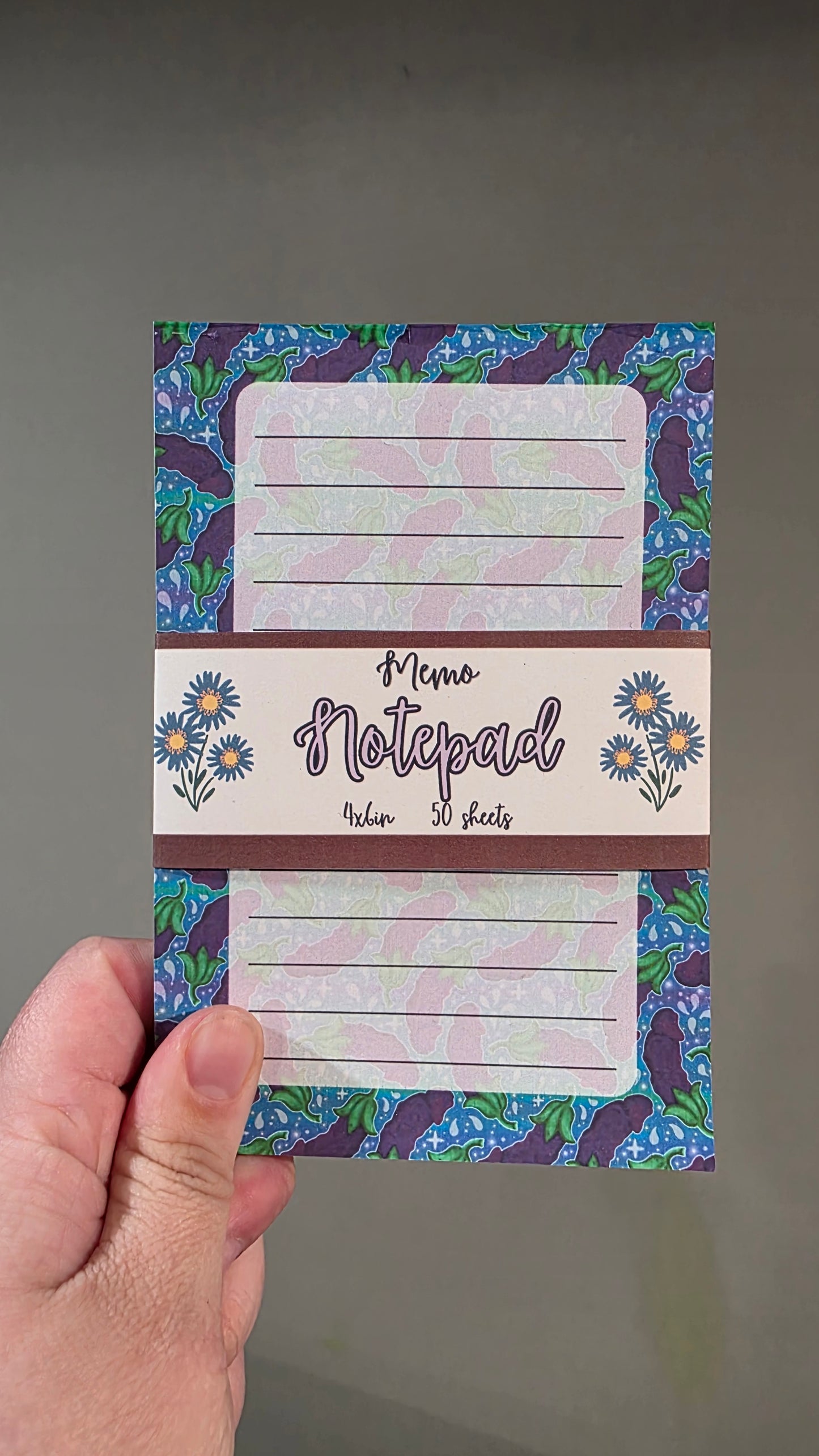 Naughty Eggplant Veggies Memo Notepad (B-Grade!)