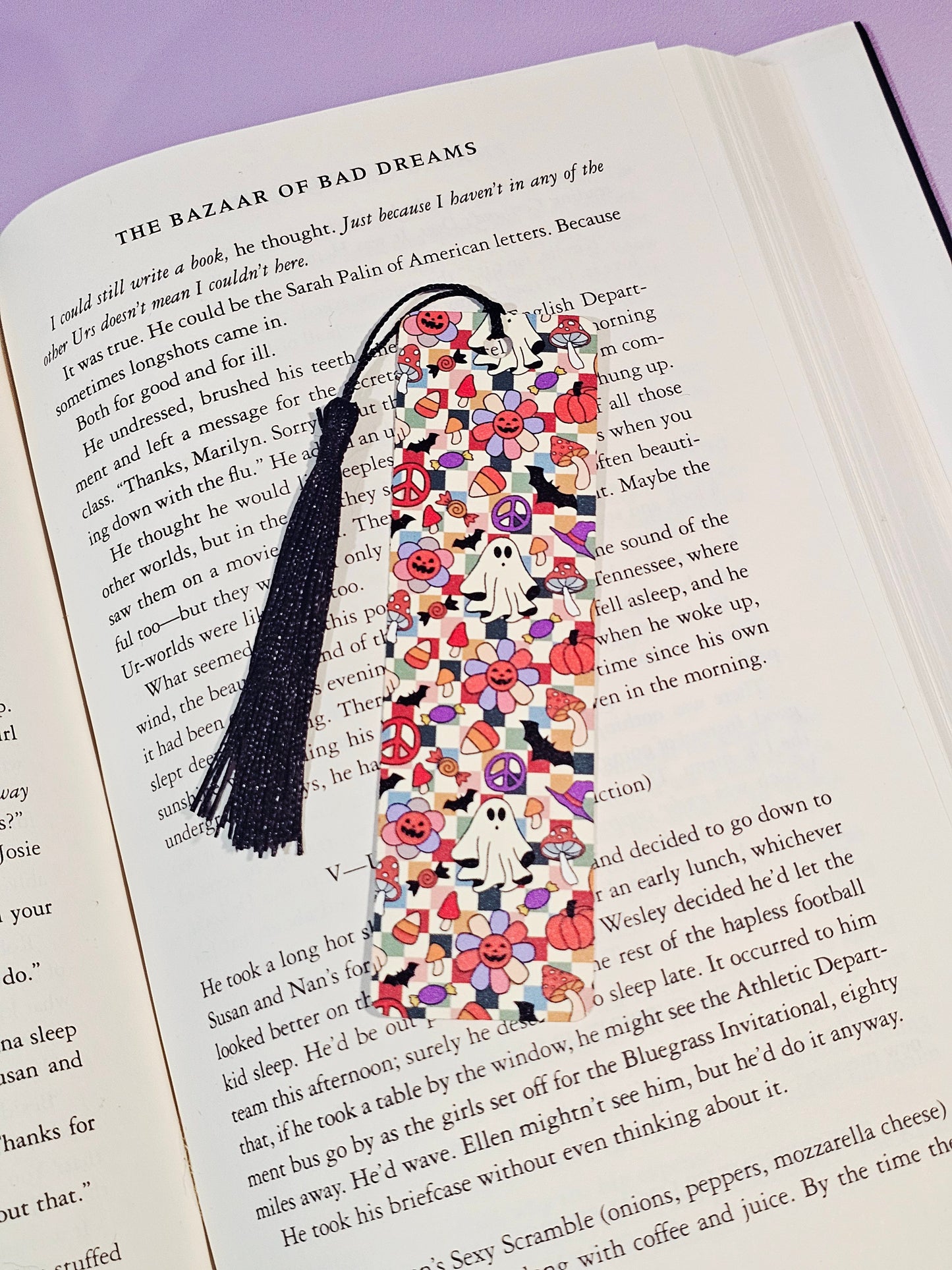 Groovy Halloween Bookmark