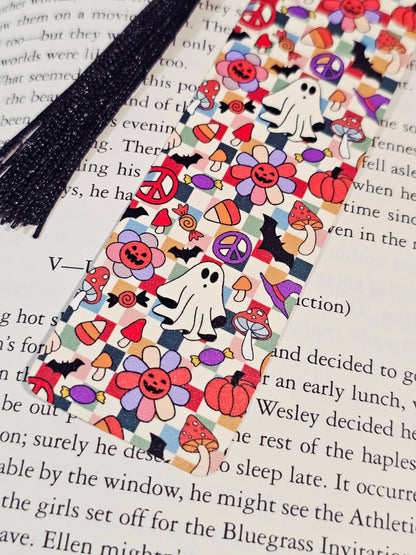 Groovy Halloween Bookmark