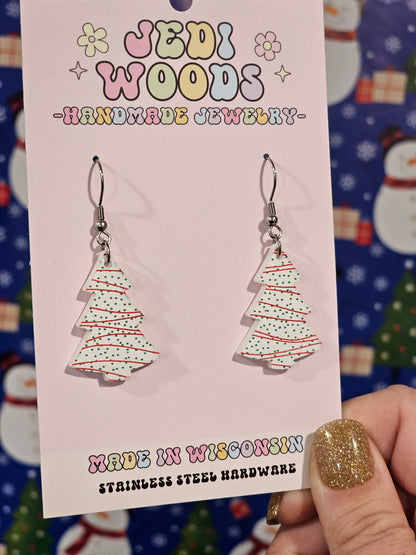 Tiktok Viral Snack Cake Christmas Tree Dangles