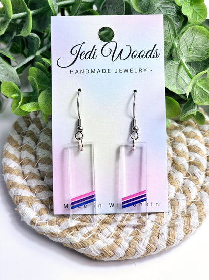 Subtle Bisexual Bar Dangles