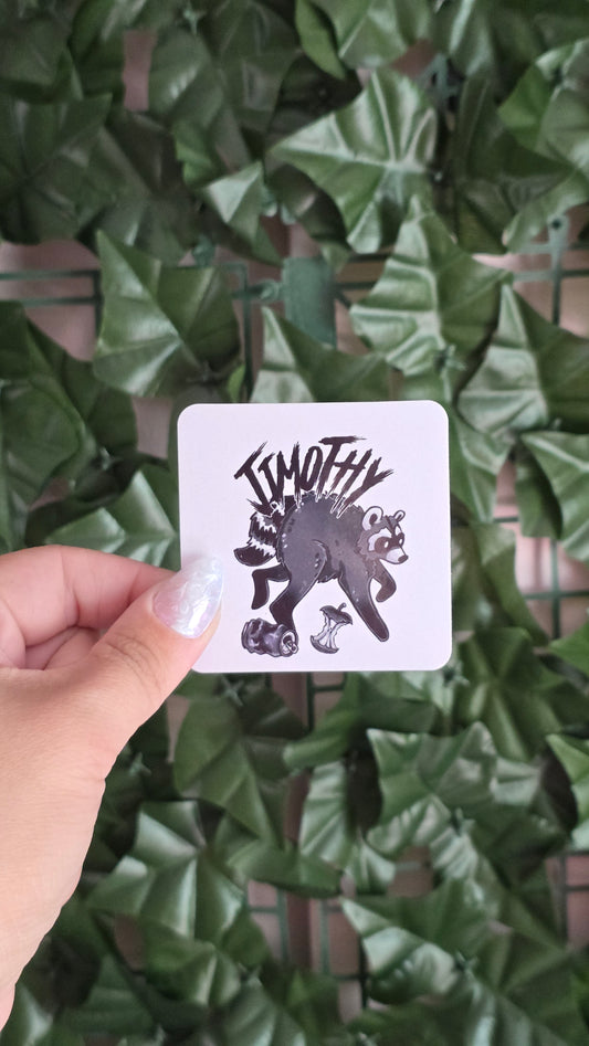 Heavy Metal Jimothy Fridge Magnet