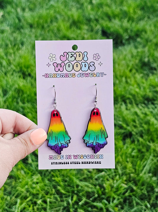 Rainbow Resin Ghosts