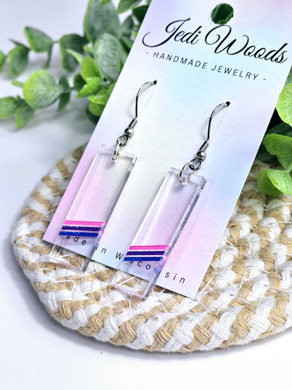 Subtle Bisexual Bar Dangles