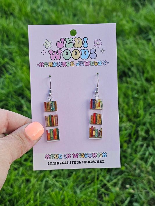 Book Bar Earrings