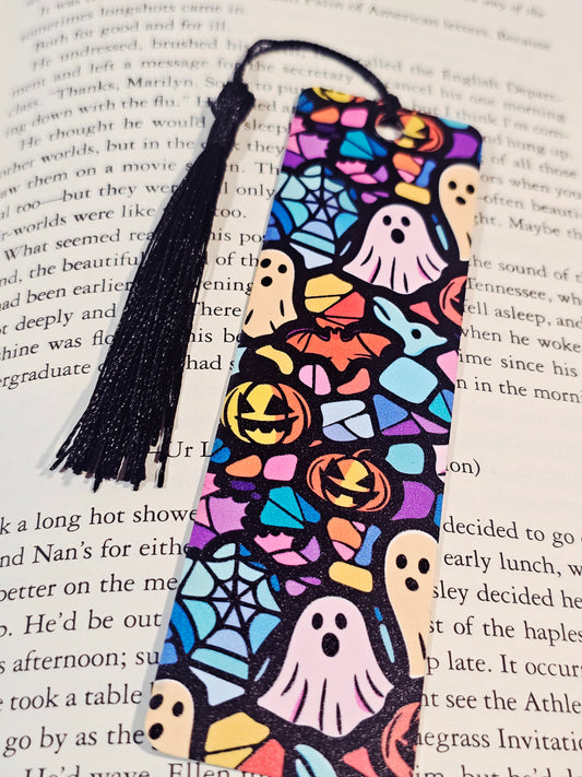 Spooky Stained Glass Bookmark