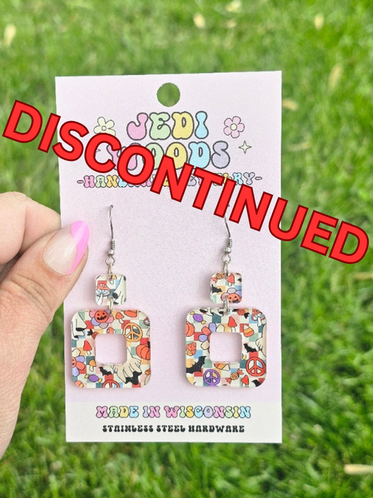 Pastel Spooky Character Dangles