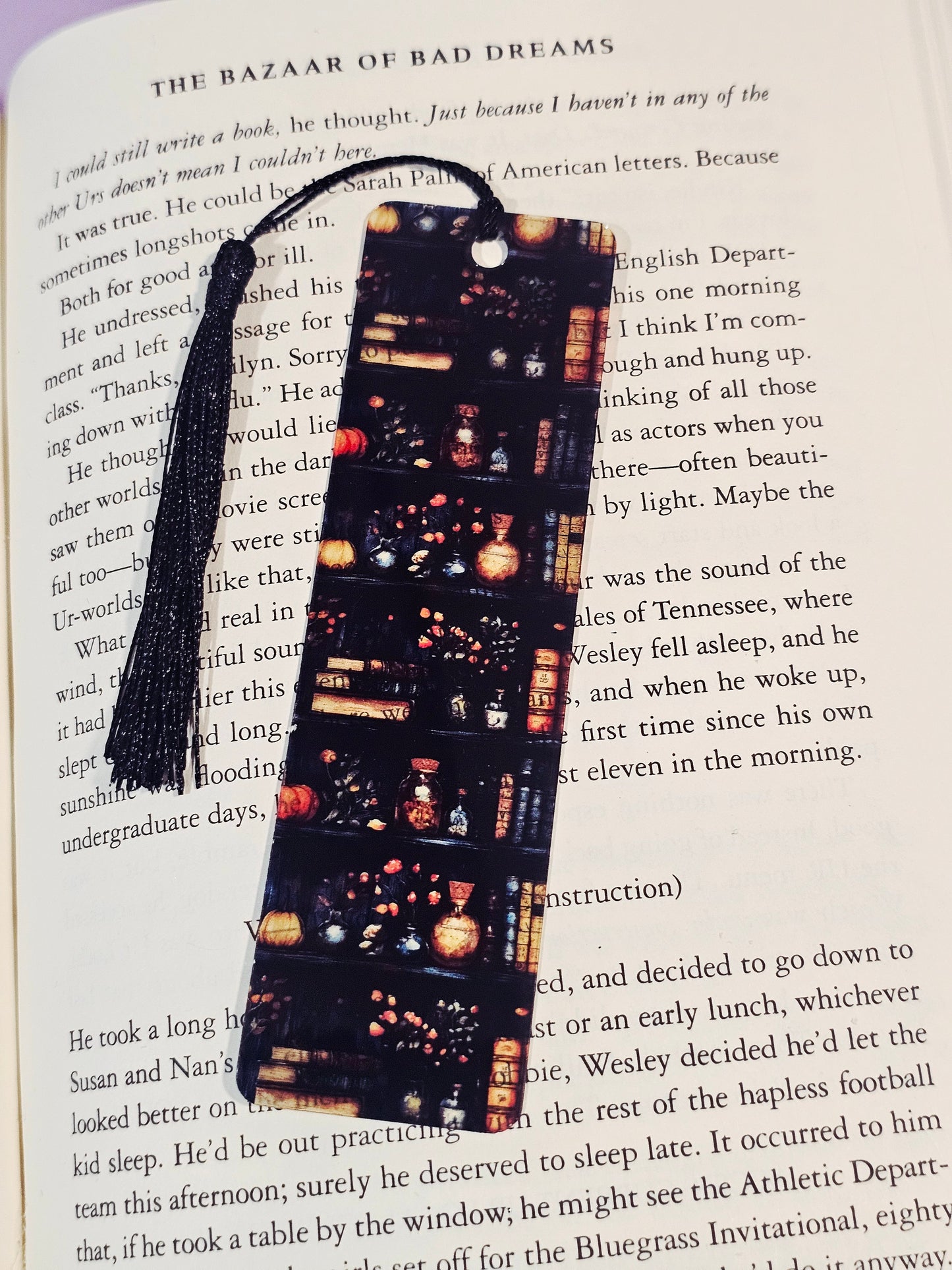 Witchy Bookshelves Bookmark